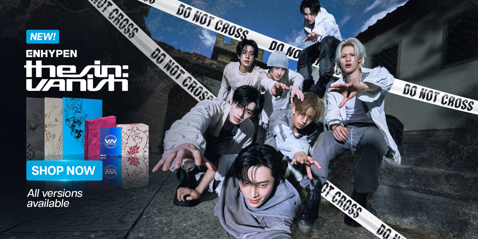 ENHYPEN THE SIN VANISH Album - Banner