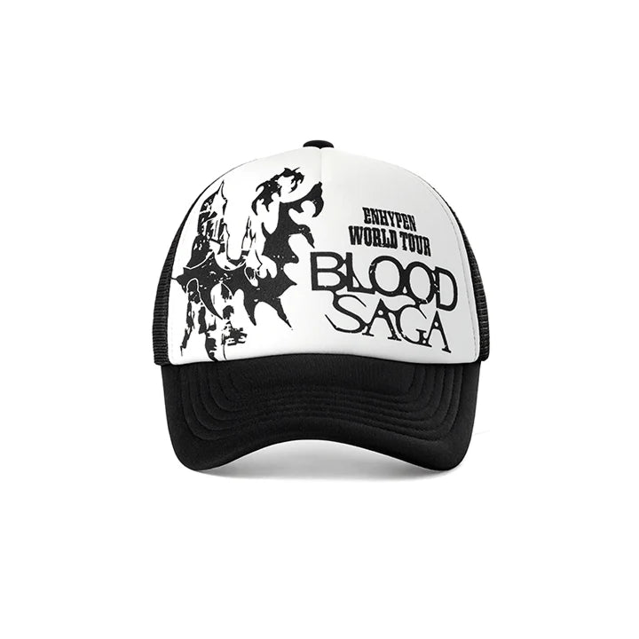 ENHYPEN Trucker Cap BLOOD SAGA WORLD TOUR Official MD - Main Image