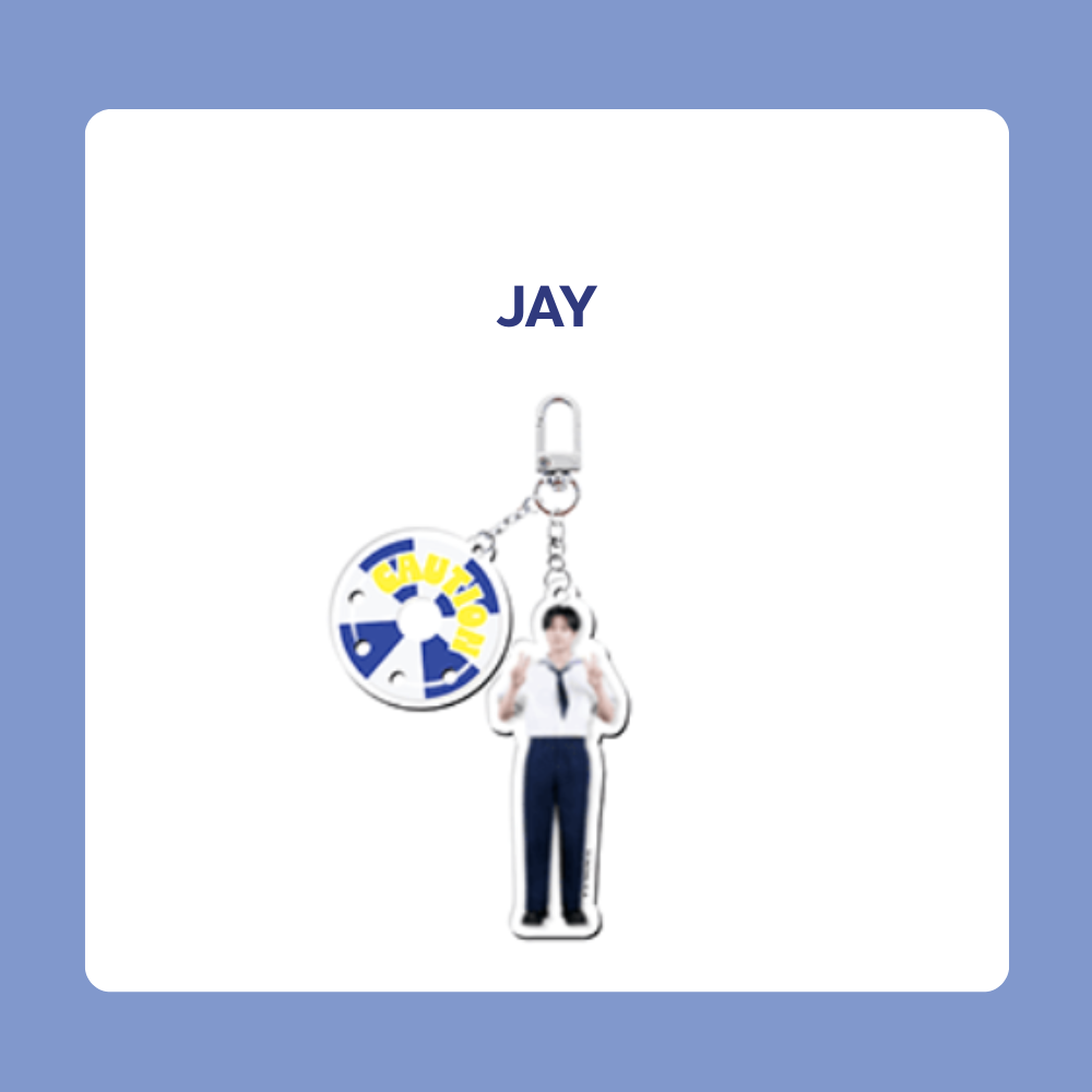 ENHYPEN Tube Carabiner ENHYPEN WORLD SAILOR Official MD - JAY Ver - Main Image