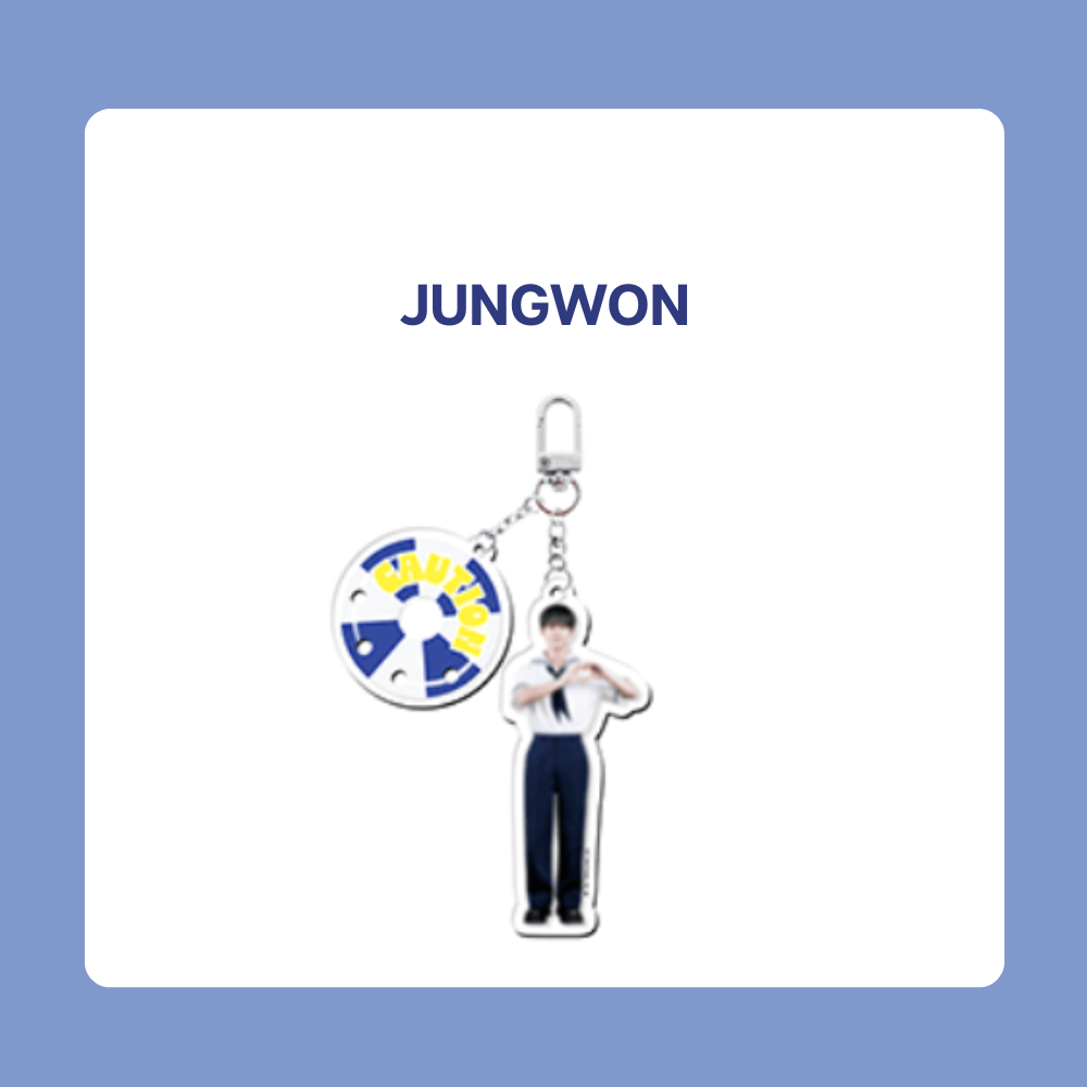 ENHYPEN Tube Carabiner ENHYPEN WORLD SAILOR Official MD - JUNGWON Ver - Main Image