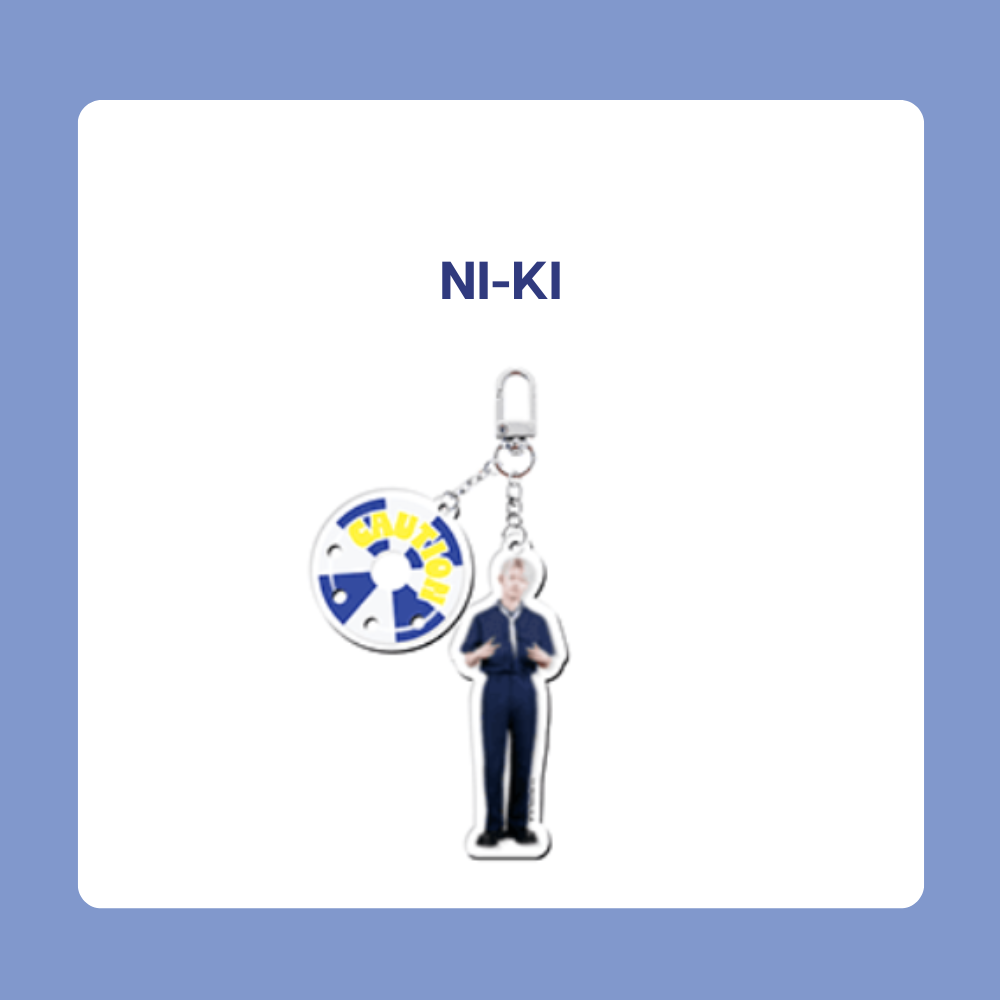 ENHYPEN Tube Carabiner ENHYPEN WORLD SAILOR Official MD - NI-KI Ver - Main Image