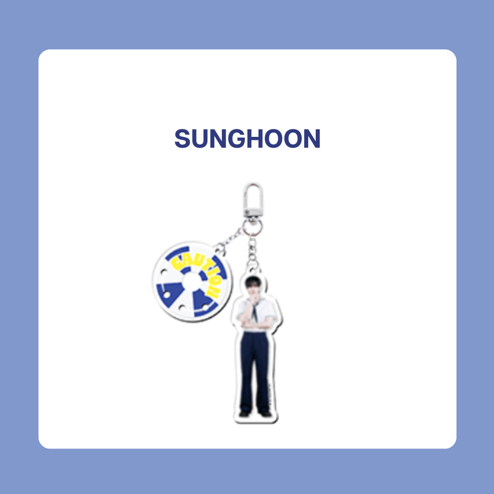 ENHYPEN Tube Carabiner ENHYPEN WORLD SAILOR Official MD - SUNGHOON Ver - Main Image