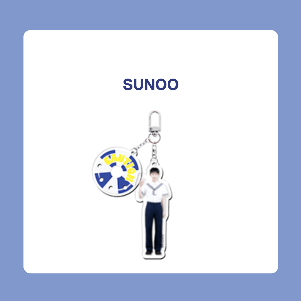 ENHYPEN Tube Carabiner ENHYPEN WORLD SAILOR Official MD - SUNOO Ver - Main Image
