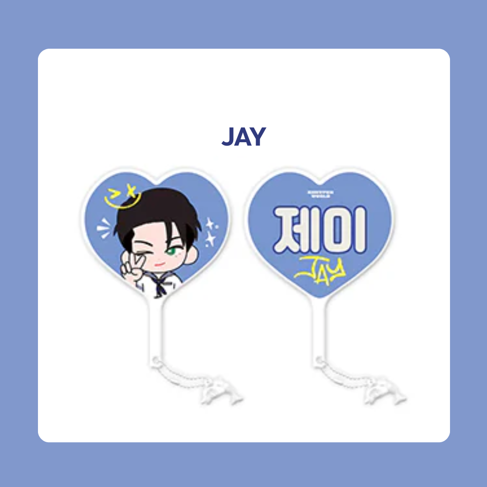 ENHYPEN VAMKIDZ Mini Fan ENHYPEN WORLD SAILOR Official MD - JAY Ver - Main Image