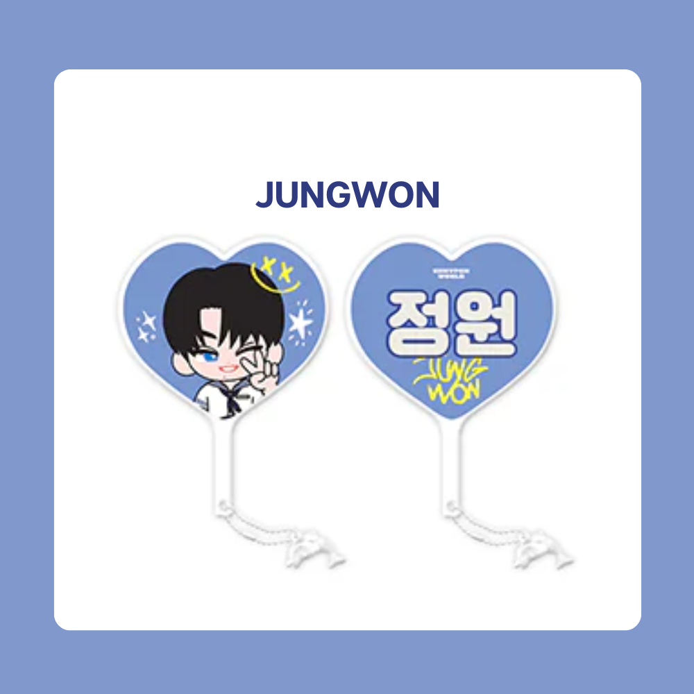 ENHYPEN VAMKIDZ Mini Fan ENHYPEN WORLD SAILOR Official MD - JUNGWON Ver - Main Image