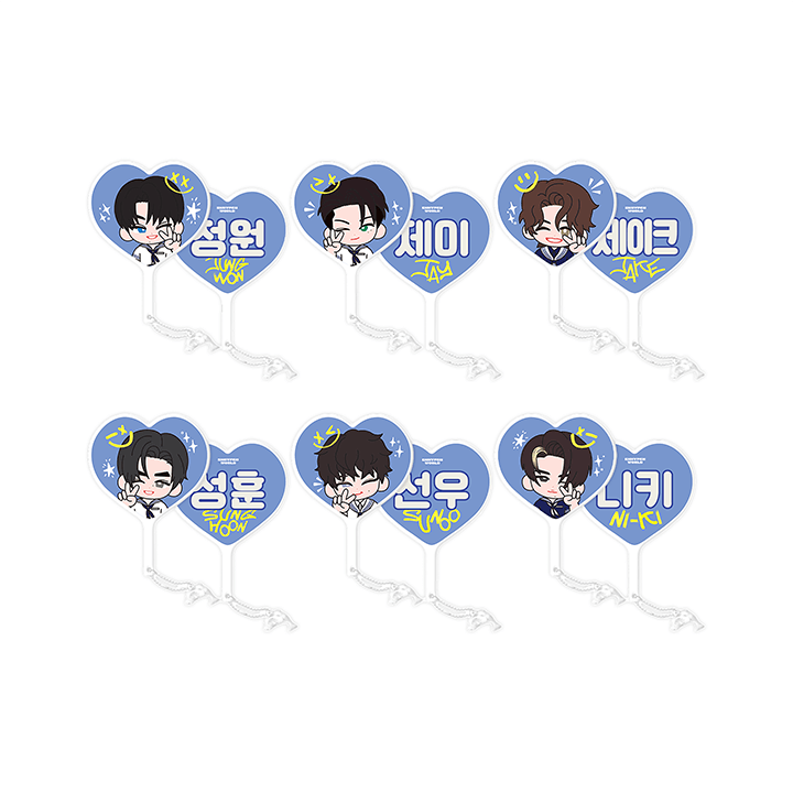 ENHYPEN VAMKIDZ Mini Fan ENHYPEN WORLD SAILOR Official MD - Main Image