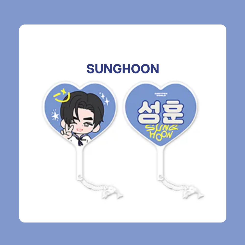 ENHYPEN VAMKIDZ Mini Fan ENHYPEN WORLD SAILOR Official MD - SUNGHOON Ver - Main Image