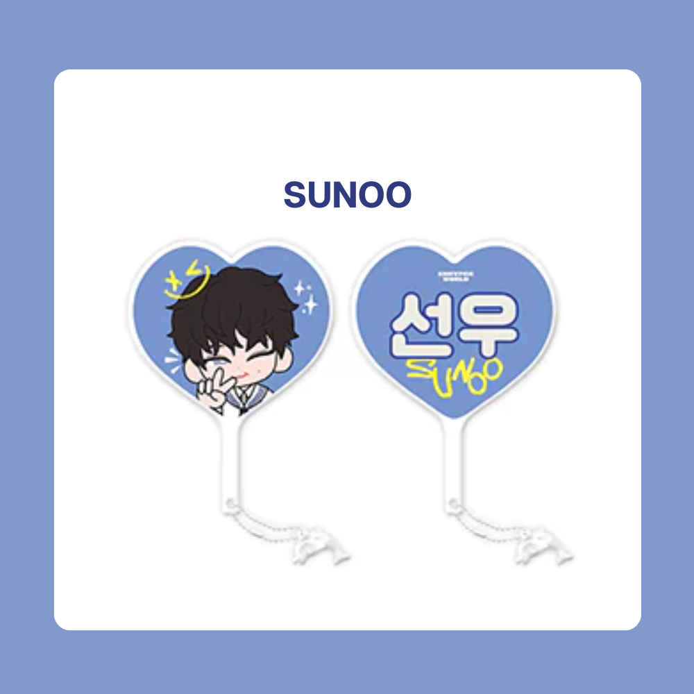 ENHYPEN VAMKIDZ Mini Fan ENHYPEN WORLD SAILOR Official MD - SUNOO Ver - Main Image