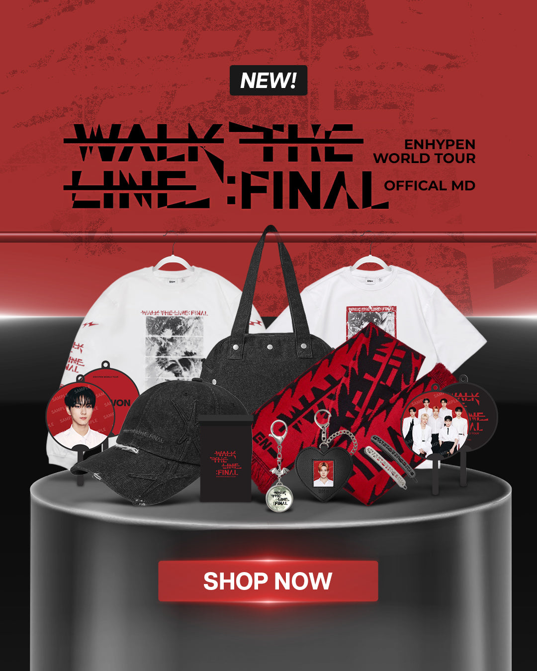 ENHYPEN WALK THE LINE FINAL MD - Mobile Banner