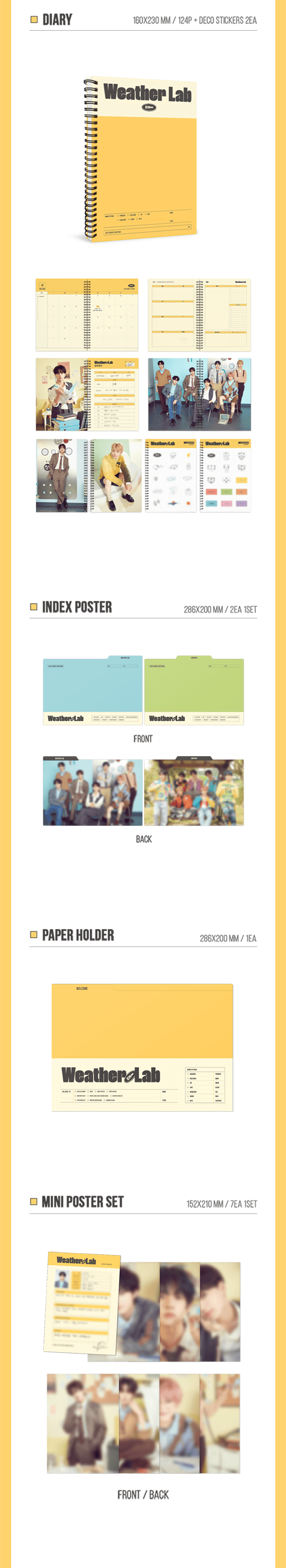 ENHYPEN - Weather Lab [2022 Season's Greetings] - K PLACE