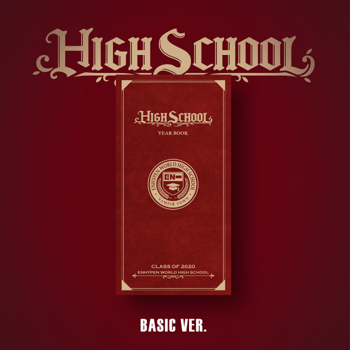 ENHYPEN World Coupon Card Collection HIGH SCHOOL BASIC Ver - packaging preview