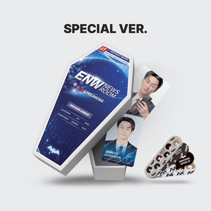 ENHYPEN World Coupon Card Collection NEWS ROOM SPECIAL Ver - main image