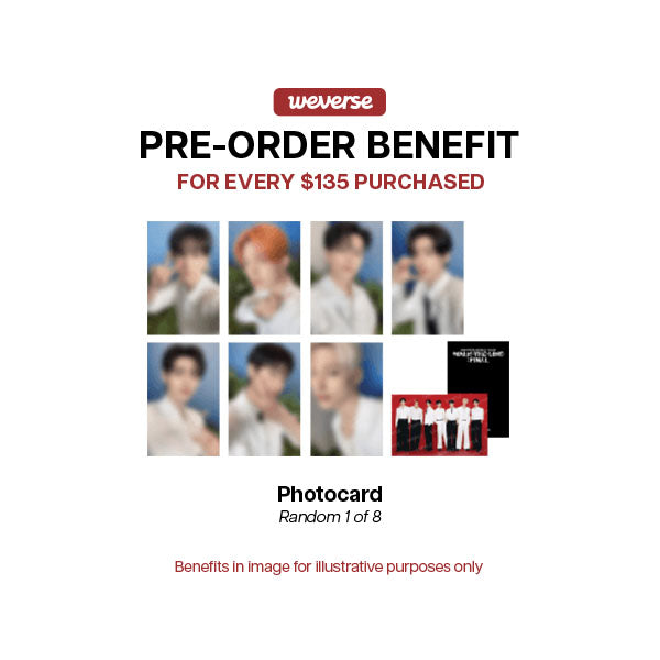 ENHYPEN WORLD TOUR WALK THE LINE FINAL Official MD - Weverse POBs