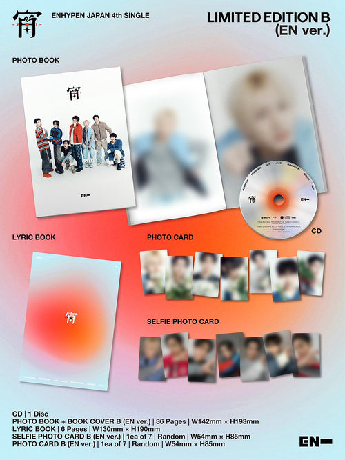 ENHYPEN - YOI [4th JP Single Album - Limited Edition B]