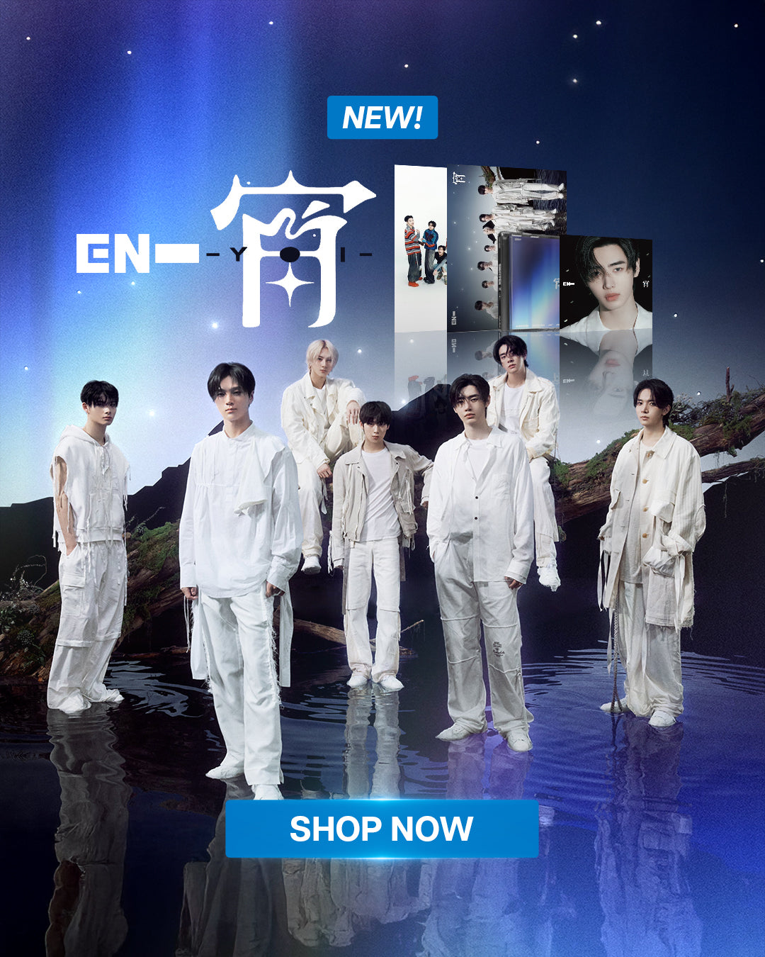 ENHYPEN YOI JP Album Banner Mobile