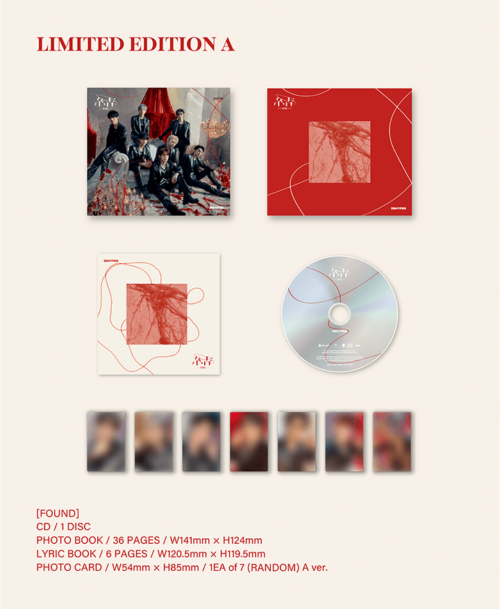 ENHYPEN - 結 -YOU- [3rd JP Single Album - Limited Edition A] - K PLACE