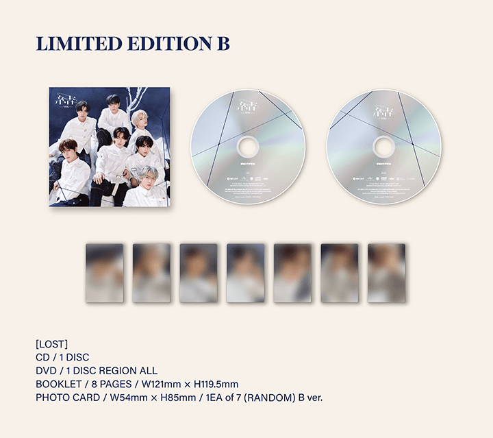 ENHYPEN - 結 -YOU- [3rd JP Single Album - Limited Edition B] - K PLACE