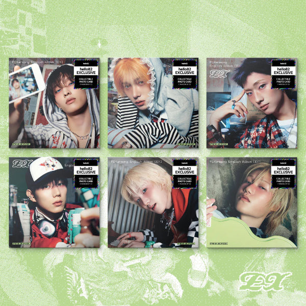 [PRE-ORDER] P1Harmony - EX [1st English Album - Digipack POP-UP Ver.] (Random)
