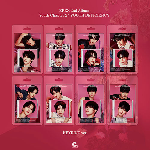 EPEX Youth Chapter 2 YOUTH DEFICIENCY 2nd Album Keyring Ver - main image