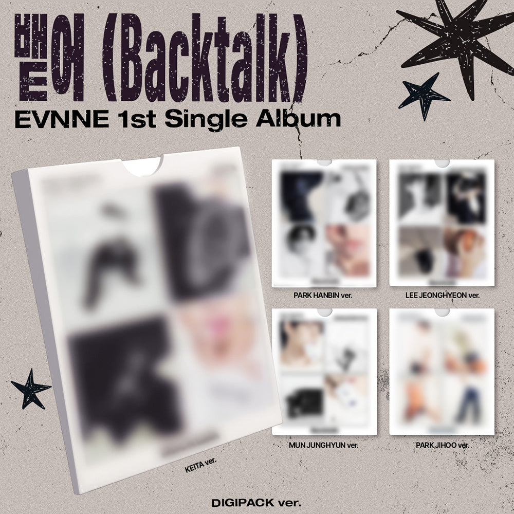 EVNNE Backtalk 1st Single Album Digipack Ver - Main Image