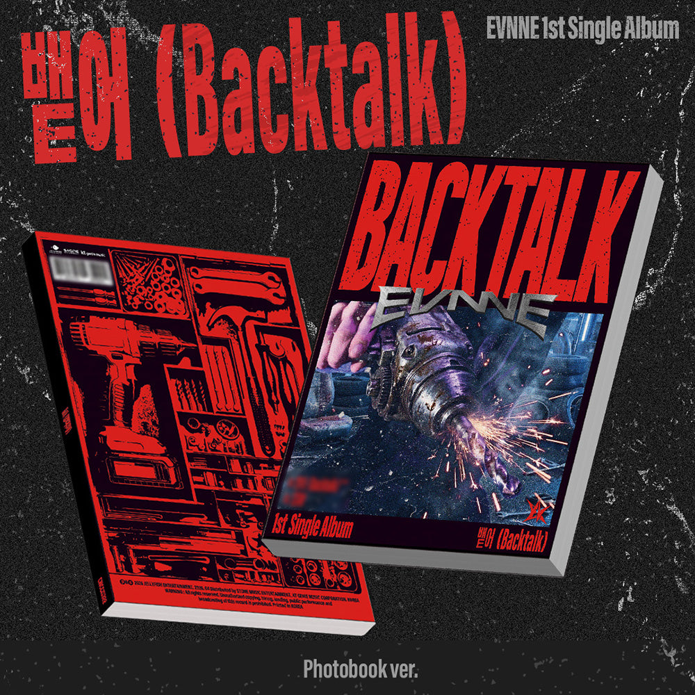 EVNNE Backtalk 1st Single Album Photobook Ver - Main Image
