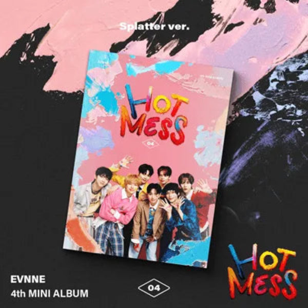 EVNNE HOT MESS 4th Mini Album - Splatter Version