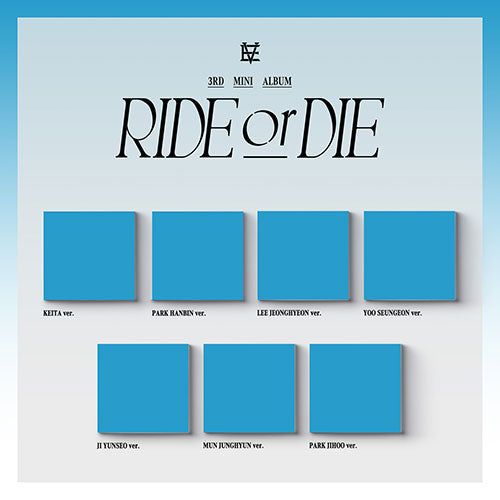 EVNNE RIDE or DIE 3rd Mini Album - Digipack version main image