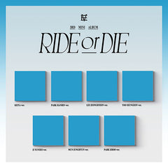 Pungdeng-E プンデンイ 3rd Mini Album CD EVNNE - RIDE or DIE [3rd Mini Album - Digipack Ver.] - K PLACE