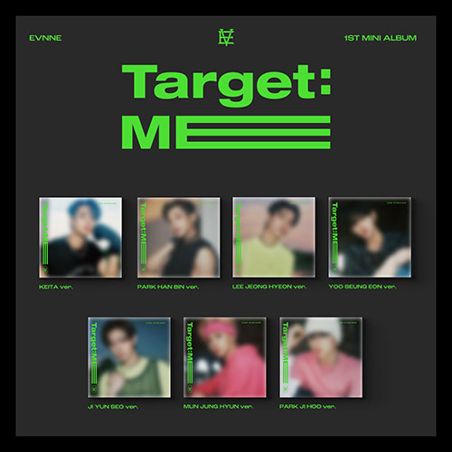 EVNNE Target Me 1st Mini Album - Digipack Version - 7 variations main image