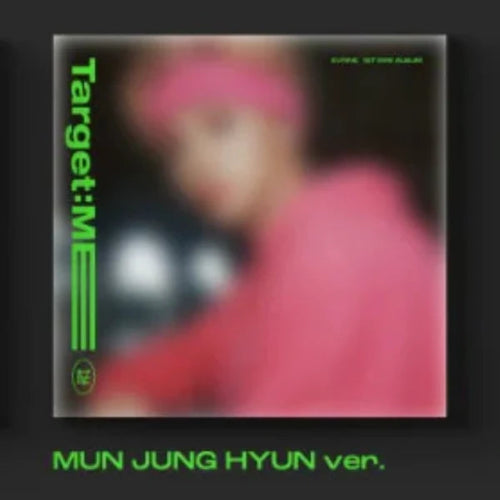 EVNNE Target Me 1st Mini Album - Digipack Version - 7 variations - Mun Jung Hyun Version
