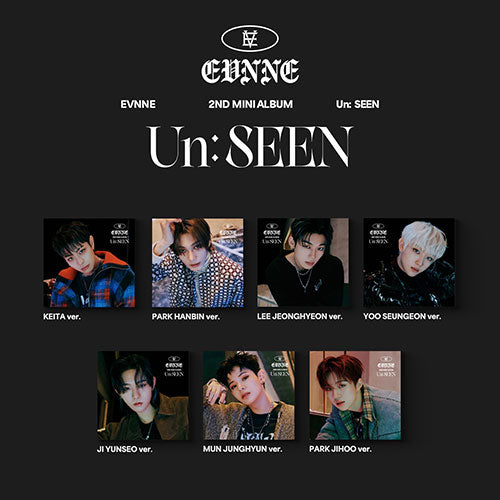 EVNNE UnSEEN 2nd Mini Album - Digipack version main image