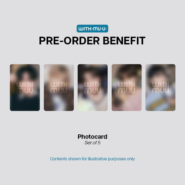 EXO 2027 Seasons Greetings HOMEBOUND - Withmuu POBs