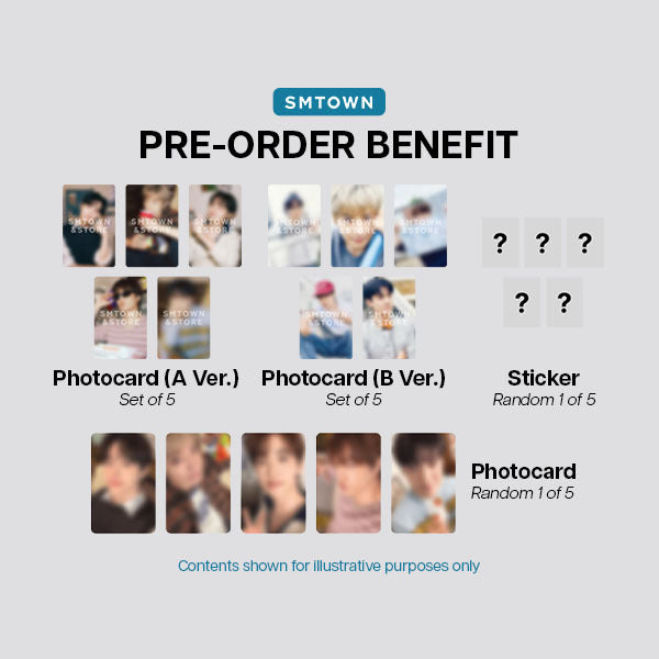 EXO 2027 Seasons Greetings Set HOMEBOUND - SMTOWN POBs