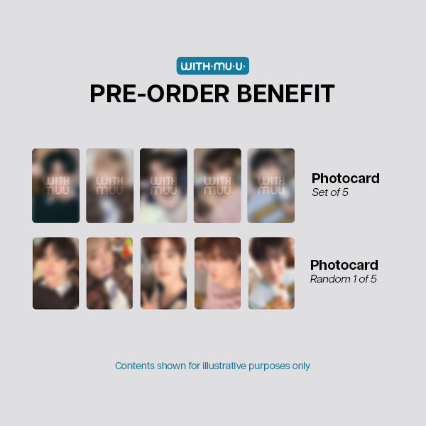 EXO 2027 Seasons Greetings Set HOMEBOUND - Withmuu POBs