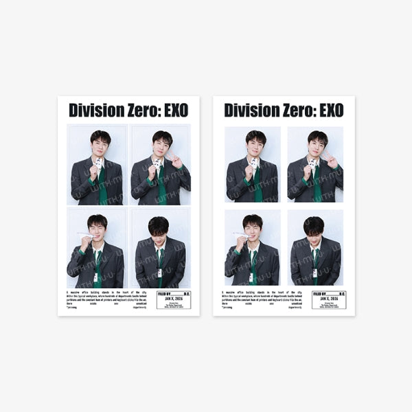 EXO 4Cut Photo Set 2026 SM ARTIST Seasons Greetings Official MD - main image