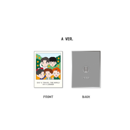 EXO Badge 2026 EXOs Travel The World On A Ladder Official MD - A Ver - Main Image