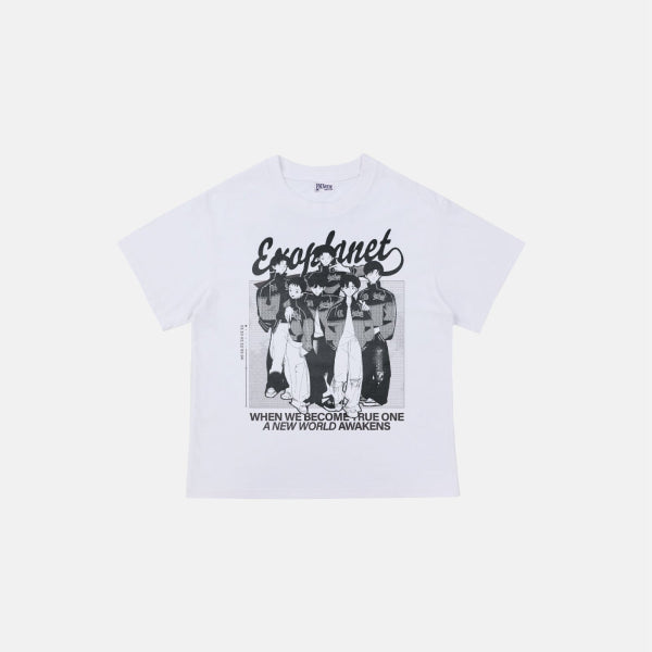 EXO Illustration T-Shirt EXOverse 2025 EXO FAN MEETING Official MD - Main Image