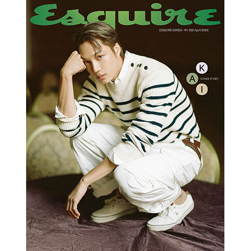 EXO KAI Cover ESQUIRE April 2025 - B Version