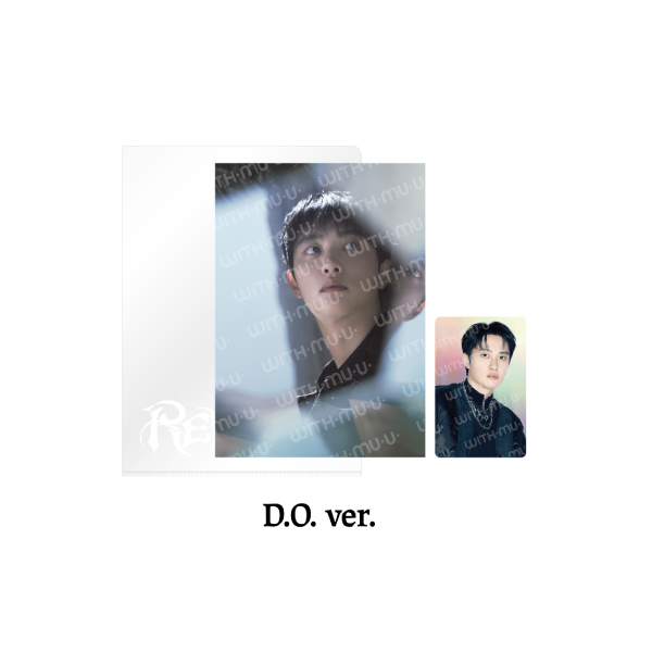 EXO Postcard and Hologram Photocard Set 2026 EXO POP UP REVERXE THE WORLD Official MD DO Ver - main image