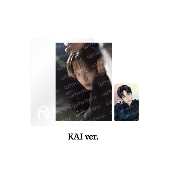EXO Postcard and Hologram Photocard Set 2026 EXO POP UP REVERXE THE WORLD Official MD KAI Ver - main image