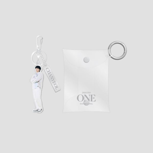 EXO - PVC Pouch and Acrylic Keyring Set 2024 EXO FAN MEETING ONE Official MD Main Image