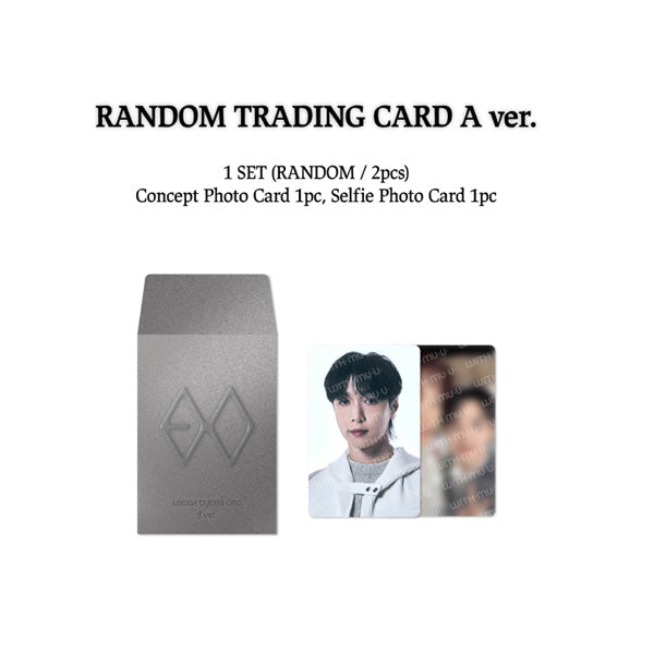 EXO Random Trading Card Set 2026 EXO POP UP REVERXE THE WORLD Official MD A Ver - main image