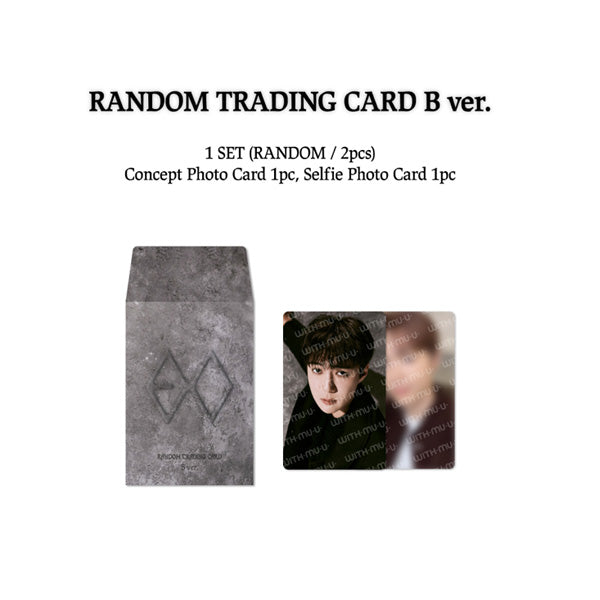 EXO Random Trading Card Set 2026 EXO POP UP REVERXE THE WORLD Official MD B Ver - main image