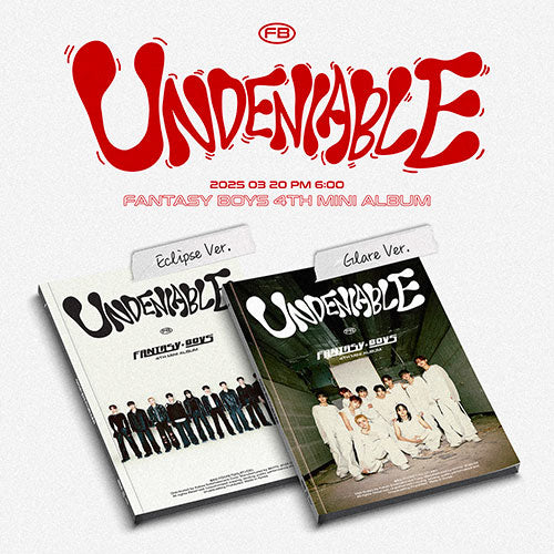 FANTASY BOYS UNDENIABLE 4th Mini Album - main image