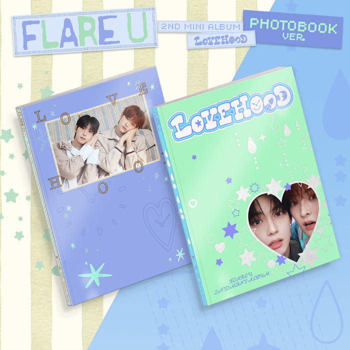 FLARE U LOVEHOOD 2nd Mini Album Photobook Ver - main image