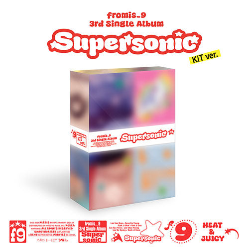fromis9 Supersonic 3rd Single Album KiT Ver - main image
