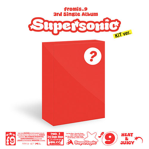 fromis9 Supersonic 3rd Single Album KiT Ver - main image