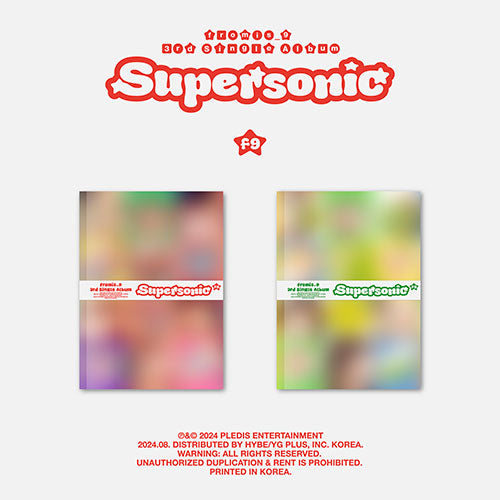 fromis9 Supersonic 3rd Single Album - main image