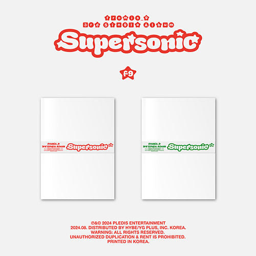 fromis9 Supersonic 3rd Single Album - main image