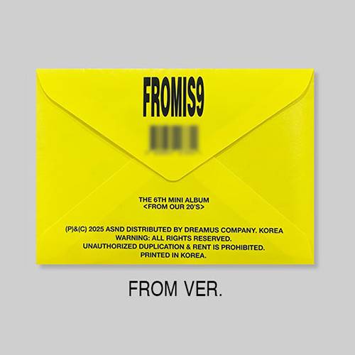 fromis_9 From Our 20s アルバム　FROM ZINE 未開封 fromis_9 The 6th Mini Album - From Our 20's (From Zine Ver